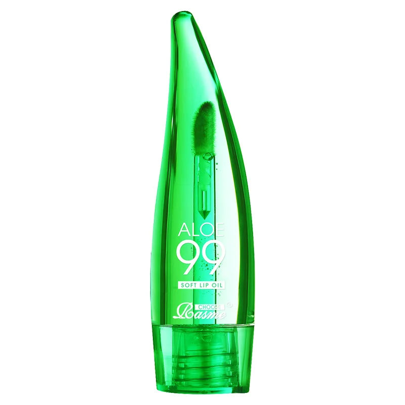 99% Aloe Vera Temperature - changing Lip Balm, Anti - dryness, Long - lasting Moisturizing, Transparent Liquid Lip