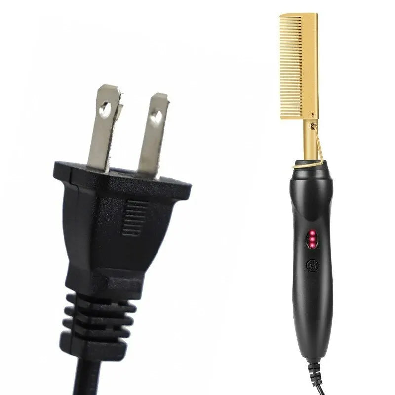 New Multi-functional Electric Copper Hair Straightener Household Hair Straightener