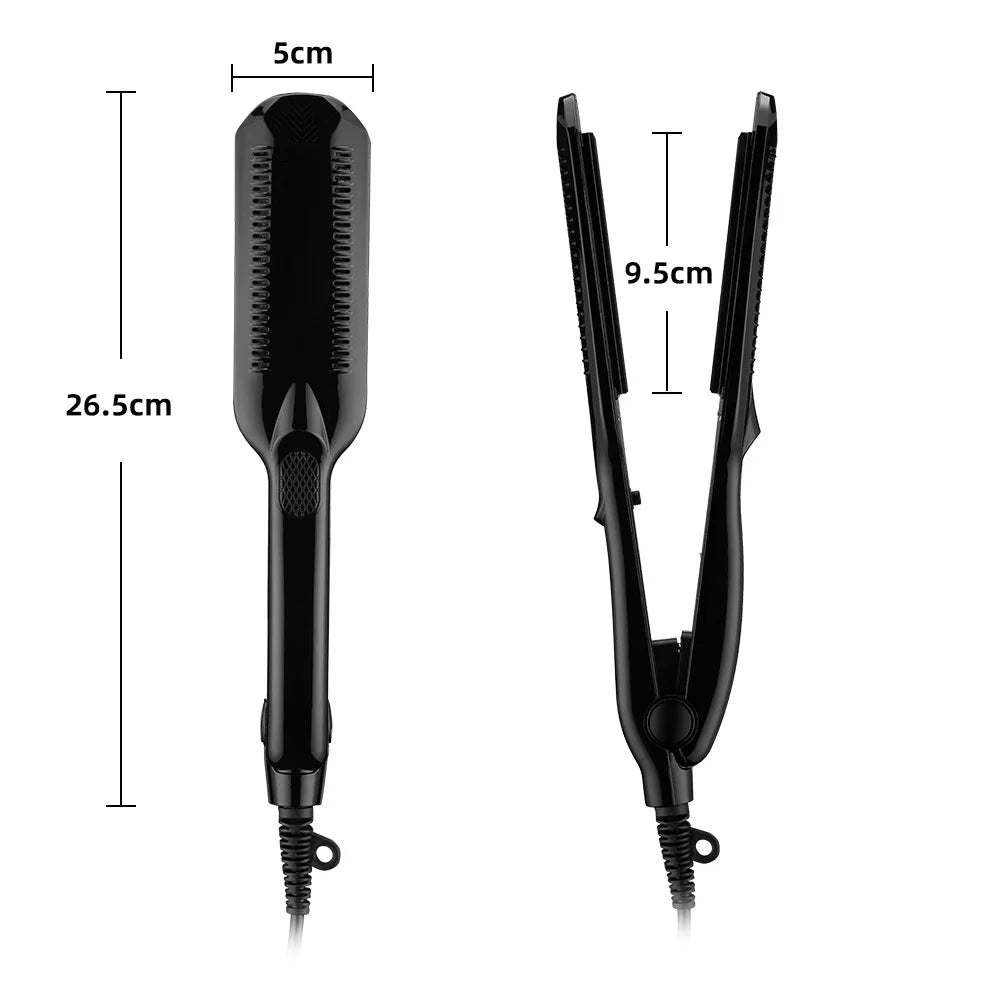 Professional hair curler Crimper Ceramic Corrugated Curler Curling