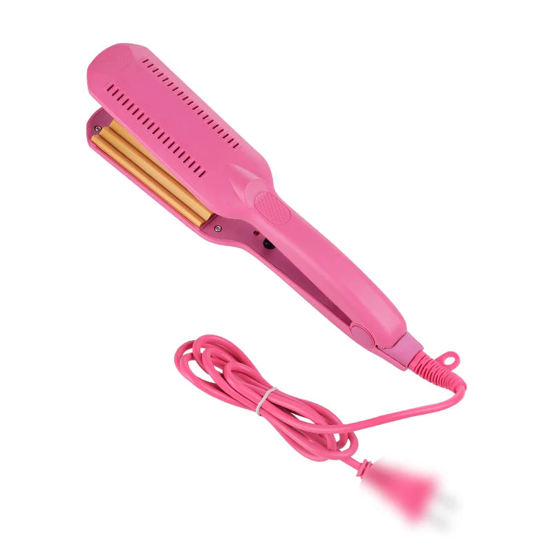 Professional hair curler Crimper Ceramic Corrugated Curler Curling