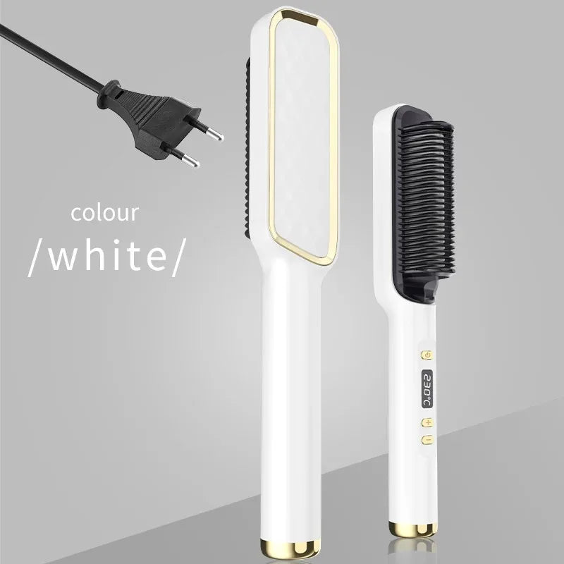 Electric Hot Comb Multifunctional Straight Hair Straightener