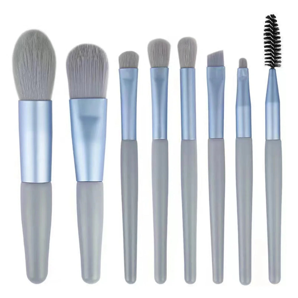 8Pcs Soft Fluffy Makeup Brushes Set for cosmetics Foundation Blush Powder Eyeshadow Kabuki Blending Makeup brush