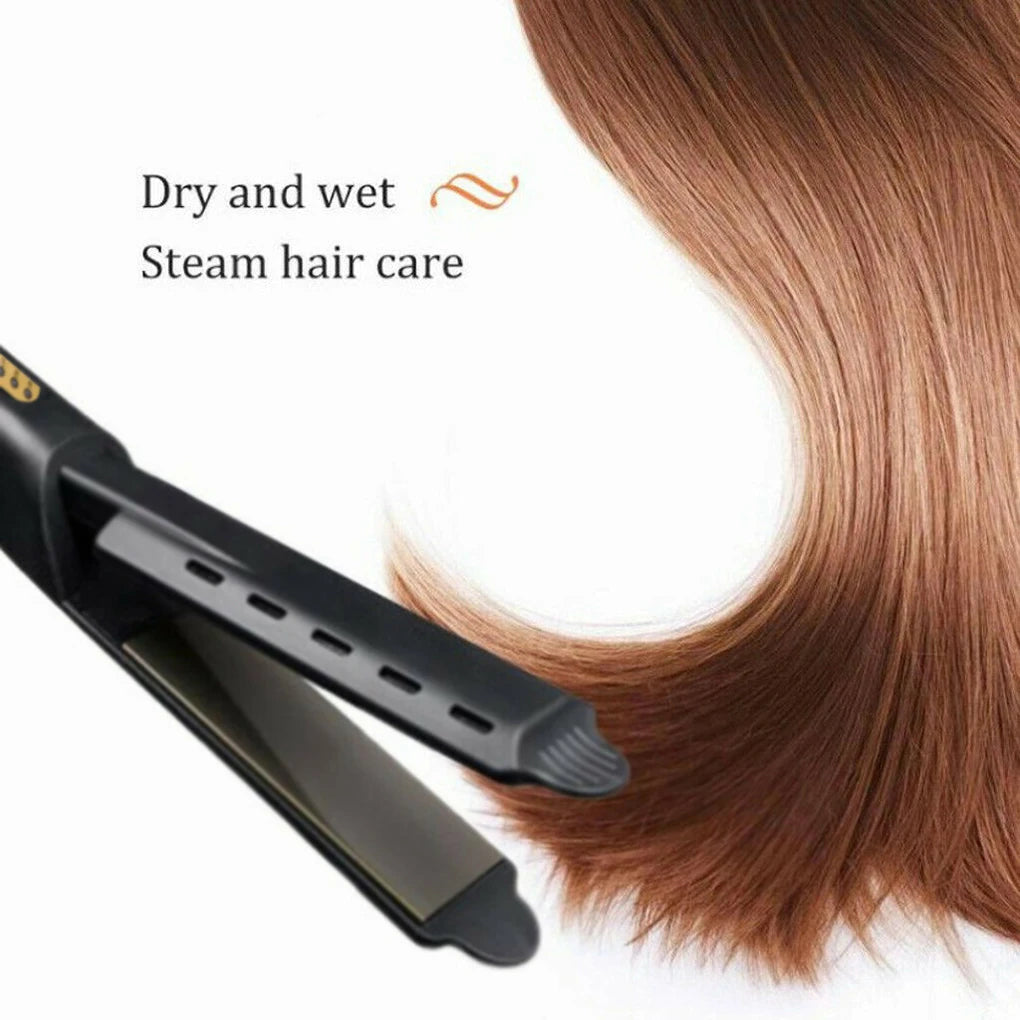 Hair Straightener Four-gear Temperature Adjustment Ceramic Tourmaline Ionic Flat Iron Hair Straightener For Women