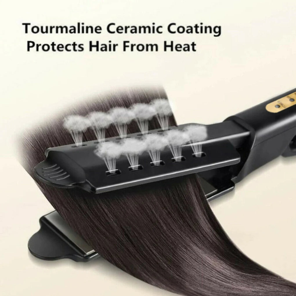 Hair Straightener Four-gear Temperature Adjustment Ceramic Tourmaline Ionic Flat Iron Hair Straightener For Women