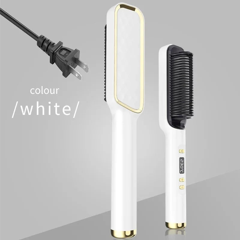 Electric Hot Comb Multifunctional Straight Hair Straightener
