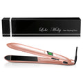 2 In 1 Hair Straightener and Curler Ceramic Flat Iron Hair Crimper LCD