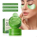 60pcs Aloe Vera Collagen Eye Mask Anti Dark Circles Eyes Bags Moisturizing Anti-Wrinkles