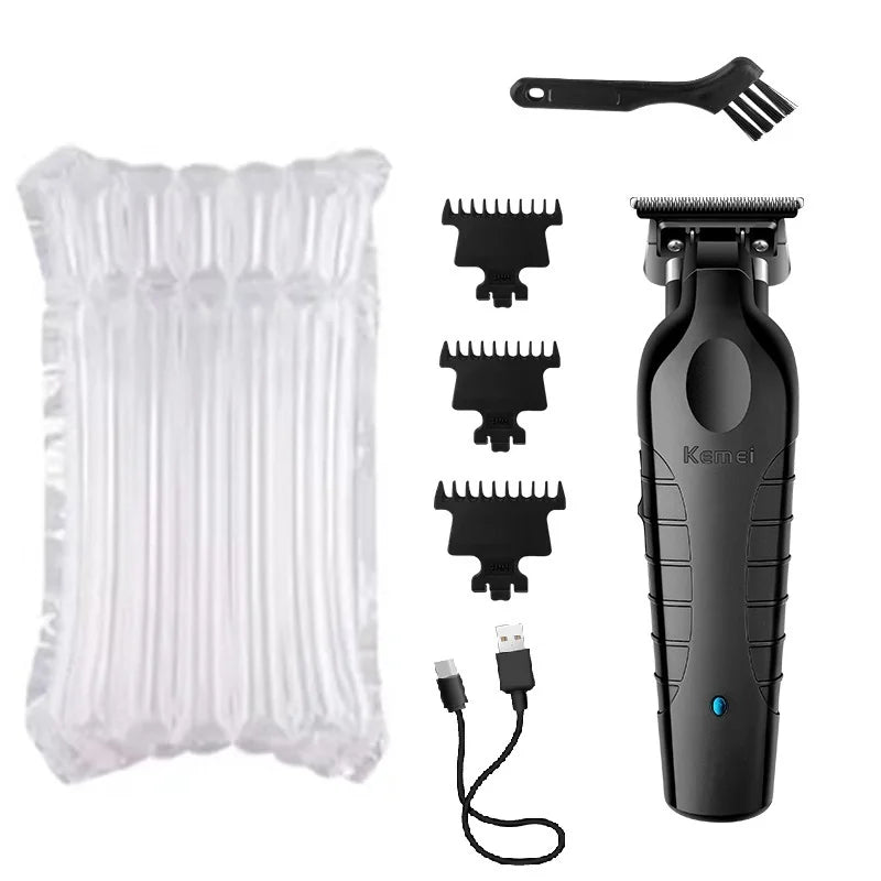 Kemei Men's Cordless Hair Clipper USB Rechargeable