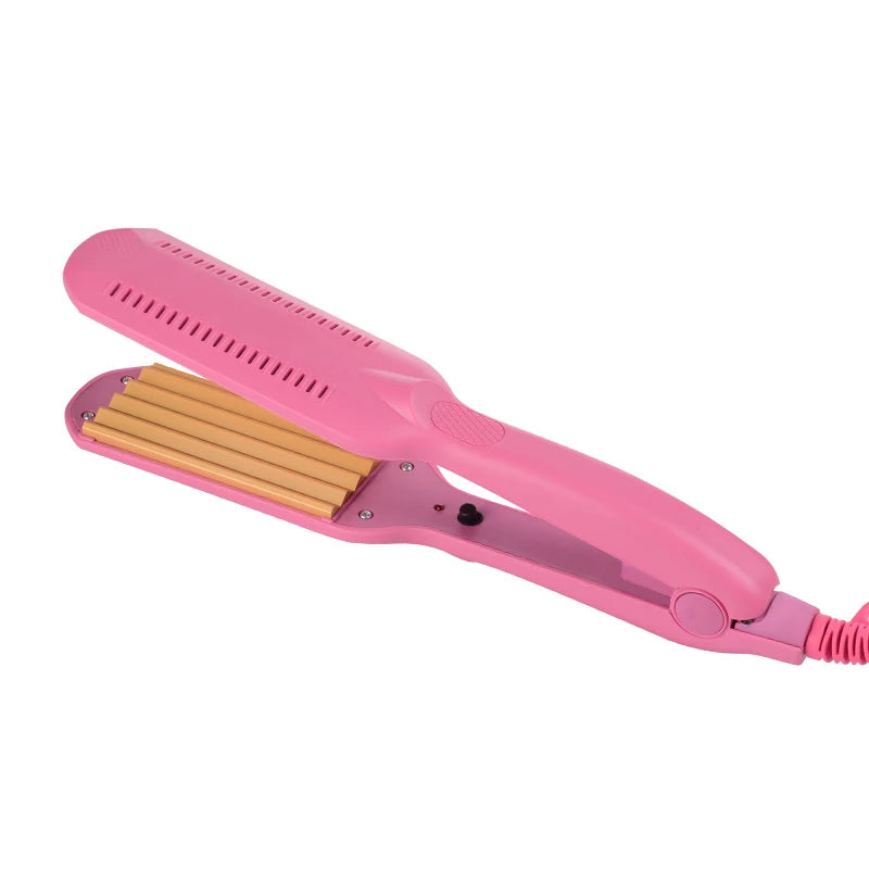 Professional hair curler Crimper Ceramic Corrugated Curler Curling