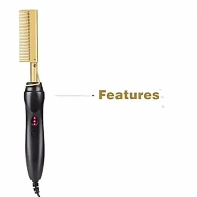New Multi-functional Electric Copper Hair Straightener Household Hair Straightener