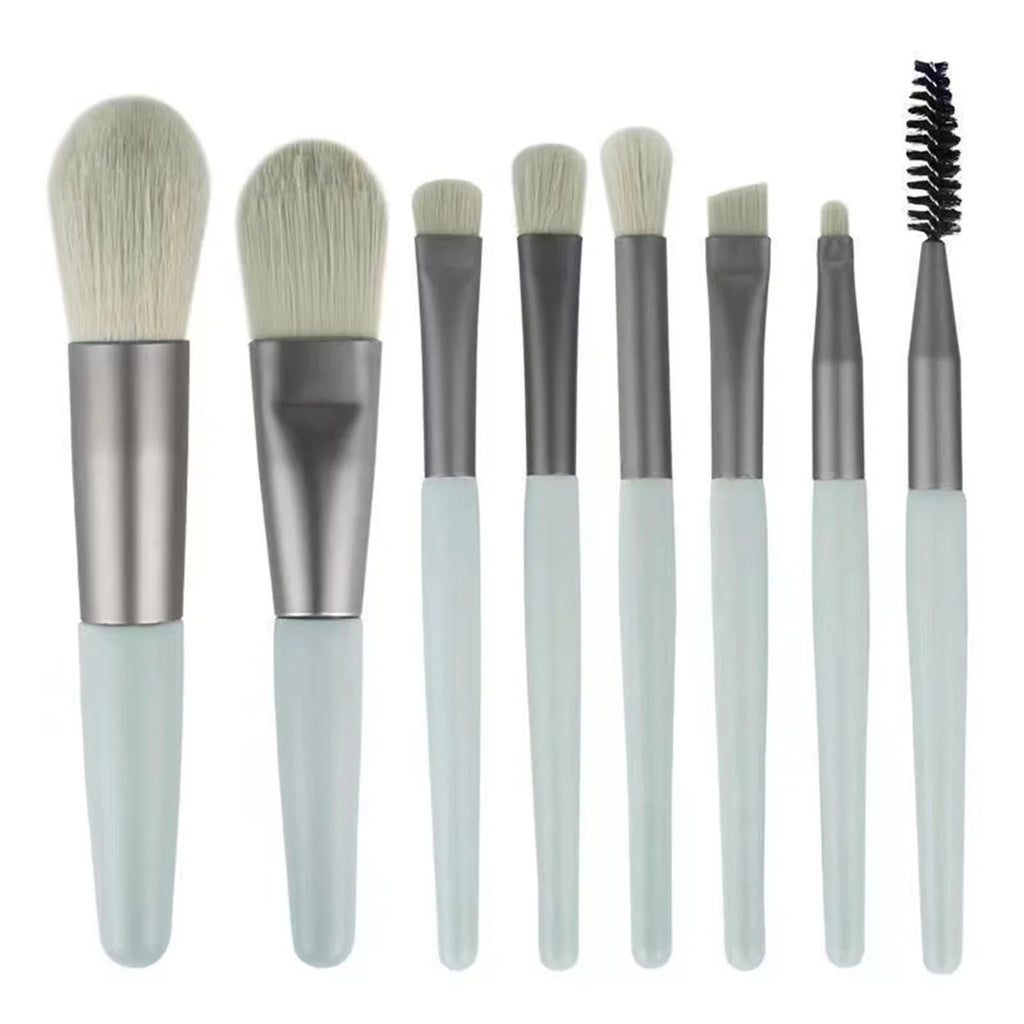 8Pcs Soft Fluffy Makeup Brushes Set for cosmetics Foundation Blush Powder Eyeshadow Kabuki Blending Makeup brush