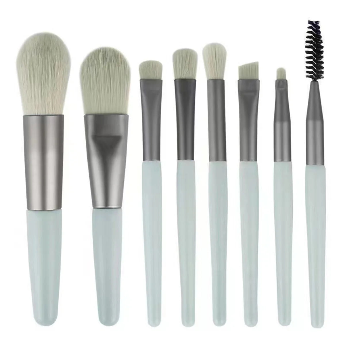 8Pcs Soft Fluffy Makeup Brushes Set for cosmetics Foundation Blush Powder Eyeshadow Kabuki Blending Makeup brush