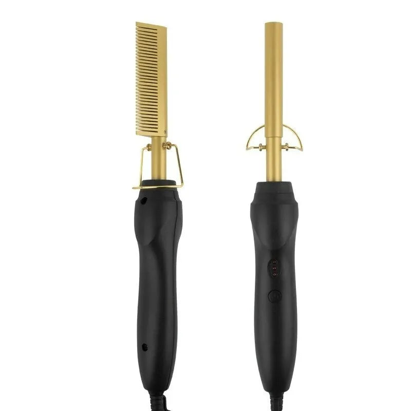 New Multi-functional Electric Copper Hair Straightener Household Hair Straightener
