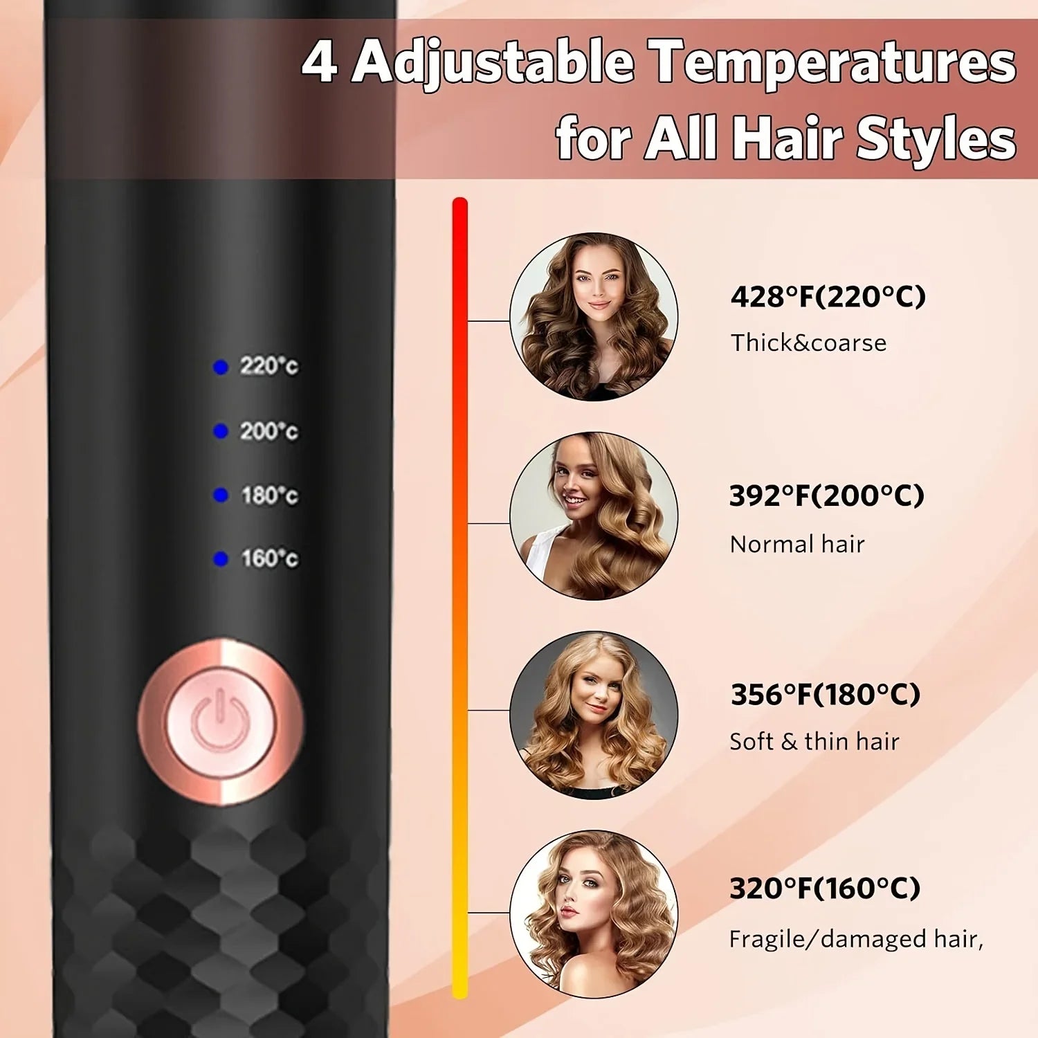 Automatic Hair Curler Auto Hair Curling Iron Ceramic